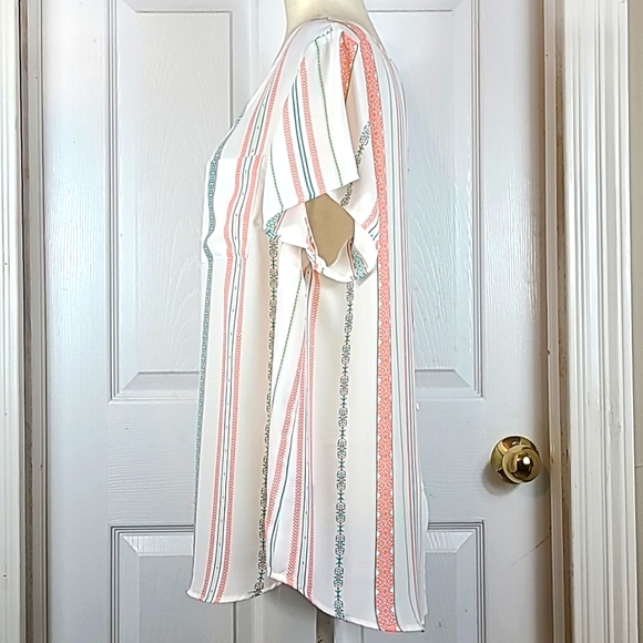 Torrid Mixed Print Blouse - Picture 7 of 12